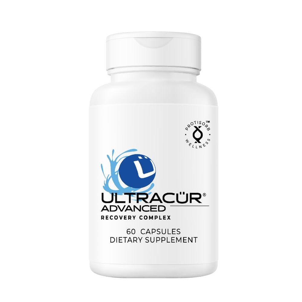 UltraCur Advanced Joint Support Supplement with High Absorption Curcumin - Extra Strength Protisorb Liquid Protein Scaffold - Supports Mobility & Flexibility with Devils Claw & Boswellia - 60 Capsules