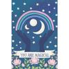 Tree-Free Greetings - All Occasion Cards - Artful Designs - 12 Greeting Cards + White Envelopes - Made in USA - 100% Recycled Paper - 4 x 6 - Magical Sky (FS60011) view 1