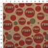 GRAPHICS & MORE FDNY Axe Pattern Premium Kraft Gift Wrap Wrapping Paper Roll view 2