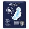 Always, Maxi Pads for Women, Size 4, Overnight Absorbency with Wings, 16 Count view 2