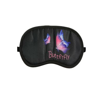 Colorful & Fun Butterfly Theme Sleeping Mask w/Elastic Back for Sleep or Travel (Style 665E)