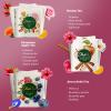 Olinda Healing Flowers & Roots Gift Box Natural Caffeine Free Tea Herbal Tea Bags Healthy Beauty Tea Wellness Stress Relief Tea Sampler Gift Set Premium 9 Vareity Individually Wrapped 45 Tea Bags 1 Tea Gift Box for Women view 2