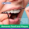 BrightWorks Activated Charcoal Dental Floss - 55 Yards (Pack of 4) - Infused Waxed with Natural Fresh Mint Flavor for Oral Care, Dental Hygiene, and Gum Health view 3