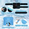Hip Ice Pack Wrap for Injuries Reusable, Hip Brace with Hot Cold Pack for Women Men, Hip Gel Kit for Pain Relief Sciatica Nerve,Piriformis Stretcher, Hip Flexor Strain, Groin Pull, SI Joint, Hamstring view 4