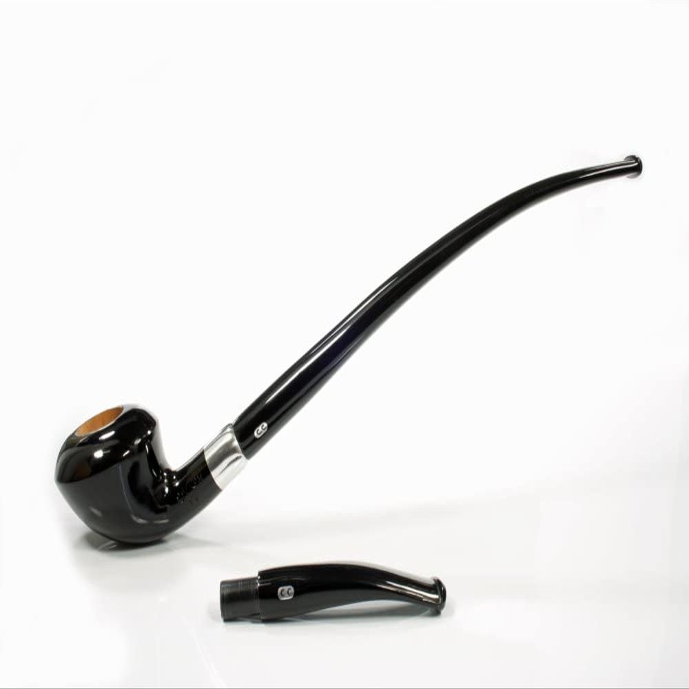 Chacom Stadlerweine 426 Half-Bent Freestyle TV Pipe Black / Length > 165 mm / Head Height 45 mm / Head Bore 20 mm / 9 mm