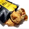 MAHA NIYOM Salted Egg Fish Skin Crisps SPICY 100 g. X 2 with Free Mini Silicone Handshape Tongs (3-Piece Set) view 3