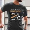 PRINT9GIFT Customized If Papa Cant Fix It No One Can Personalized Shirt Gift for Fathers Day Birthday Christmas L Navy view 2