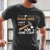 PRINT9GIFT Customized If Papa Cant Fix It No One Can Personalized Shirt Gift for Fathers Day Birthday Christmas 5XL Black view 2