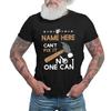 PRINT9GIFT Customized If Papa Cant Fix It No One Can Personalized Shirt Gift for Fathers Day Birthday Christmas 5XL Black view 3