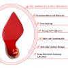 CZBYXA12 Red Bottom Shoe Sole Protector,Sole Guard - Non-Slip Shoe Pads | Compatible with Christian Louboutin Heels | Smooth Surface Traction | Scratch Prevention(6"x4" 2Pairs) view 4