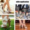21 Pairs 3 Sizes Heel Protectors for Grass, High Heel Stoppers for Grass, Clear Stiletto High Heel Caps for Walking on Grass and Uneven Floor, Perfect for Weddings, Races, Formal Occasions and Events view 2