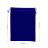 Palmhomee Pack of 12 8x12 Inch Velvet Drawstring Bags Gift Bag Velvet Pouch For Jewelry Wedding and Party Favor (Royal Blue) view 2