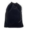 Palmhomee Pack of 12 8x12 Inch Velvet Drawstring Bags Gift Bag Velvet Pouch For Jewelry Wedding and Party Favor (Black) view 1