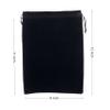 Palmhomee Pack of 12 8x12 Inch Velvet Drawstring Bags Gift Bag Velvet Pouch For Jewelry Wedding and Party Favor (Black) view 2