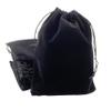 Palmhomee Pack of 12 8x12 Inch Velvet Drawstring Bags Gift Bag Velvet Pouch For Jewelry Wedding and Party Favor (Black) view 4