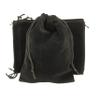 Palmhomee Pack of 6 12x16 Inch Velvet Drawstring Bags Gift Bag Velvet Pouch For Jewelry Wedding and Party Favor (Black) view 1