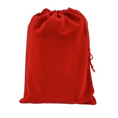 Palmhomee Pack of 12 8x12 Inch Velvet Drawstring Bags Gift Bag Velvet Pouch For Jewelry Wedding and Party Favor (Red)