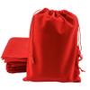 Palmhomee Pack of 12 8x12 Inch Velvet Drawstring Bags Gift Bag Velvet Pouch For Jewelry Wedding and Party Favor (Red) view 4