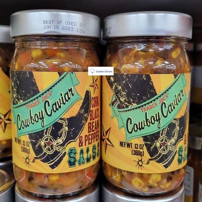 TraderB Trader Joes Cowboy Caviar Corn Black Bean & Pepper Salsa 13oz 368g (Two Bottles)