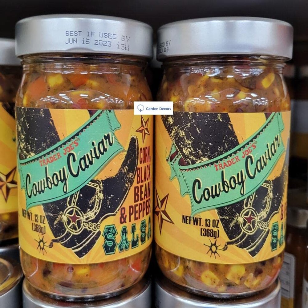 TraderB Trader Joes Cowboy Caviar Corn Black Bean & Pepper Salsa 13oz 368g (Two Bottles)