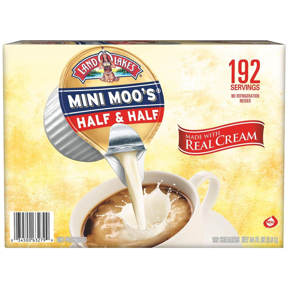 Europe Standard Land O'Lakes Mini Moo's Half & Half (192 Ct.) SCS - Set of 2, 2 set
