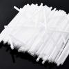 ALINK 1000 Count White Flexible Drinking Straws, Individually Wrapped Plastic Disposable Bendy Straws - 7.75" x 0.23" view 4
