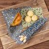 Akeeko Reusable Beeswax Food Wraps - Assorted 9 Packs, Eco-Friendly Reusable Wrap, Biodegradable, Zero Waste, Organic Cloth, Sustainable, Plastic-Free Food Storage, 1Large, 3Medium, 5Small Sizes view 4