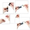 10 Pcs Aluminum Nasal Inhalers Tubes Multi-color Essential Oil Personal Empty Refillable Elegant Inhaler with Wicks view 2