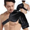 REVIX XL Shoulder Ice Pack Rotator Cuff Cold Therapy, Reusable Gel Ice Pack Shoulder Wraps for Discomfort and Recovery, Promoting Flexibility and Mobility, Long-Lasting Compression, Black view 1