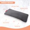 Comfheat Lavender Weighted Eye Pillow for Yoga, Microwavable Moist Heat Eye Compress Mask Pillow with Washable Cover for Relaxation, Sleeping, Meditation, Yoga, Spa, Migraine Relief view 2