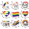 144PCS Rainbow Pride Month Cupcake Toppers Toothpicks  Love LGBT Gay Cocktail Appetizer Cake Decorations Party Supplies Picks view 4