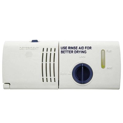 GLOB PRO SOLUTIONS W10224428 CK900201 Diswasher Detergent & Rinse Aid Dispenser Replacement for and compatible with Kenmore Crosley Whirlpool Estate Heavy DUTY