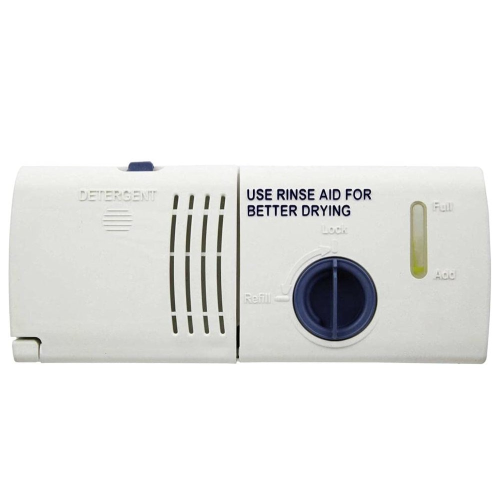 GLOB PRO SOLUTIONS W10224428 CK900201 Diswasher Detergent & Rinse Aid Dispenser Replacement for and compatible with Kenmore Crosley Whirlpool Estate Heavy DUTY