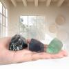 1.1lb Bulk Raw Fluorite Stone Rough Crystals- Natural Raw Stones Crystal for Tumbling, Cabbing, Fountain Rocks, Decoration,Polishing, Wire Wrapping, Wicca & Reiki Crystal Healing view 4