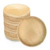 PALM NAKI Round Palm Leaf Plates - Disposable Dinnerware, Compostable and Biodegradable Round Plates (240, 4") view 1