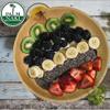 PALM NAKI Round Palm Leaf Plates - Disposable Dinnerware, Compostable and Biodegradable Round Plates (240, 4") view 4