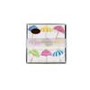 Caspari Beach Umbrellas Boxed Paper Cocktail Napkins, Three Boxes of 40 view 3
