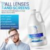 Purity Eye Glasses Lens Cleaner - Refill Eyeglass Lens Cleaning Bottle - Safe for All Lenses (AR Coated Included), Eyeglasses and Screens - Made in USA - Clear, 1gal view 4