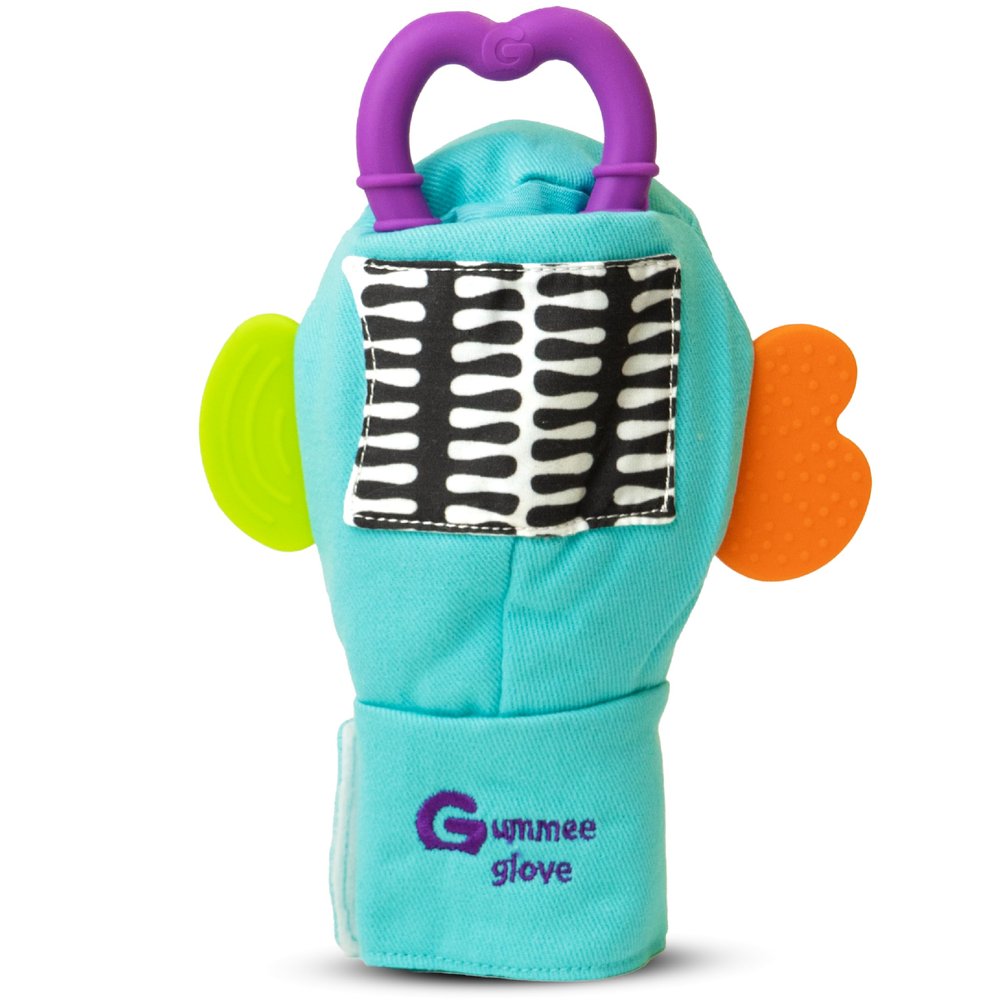 Gummee Mouthing Stimming Glove, Chewing Gloves for Autism, Rett & Down Syndrome, SPD, ADHD, Palsy, Alzheimers, GDD & Dementia - BPA Free Sensory Aid Toy - Extra Large Approx. 18+ yrs