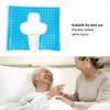 HURRISE Anti Bedsore Cushion,Breathe Freely Material T Shaped Opening Triangular Slope Design Anti Bedsore Pad for Elderly Disability view 4