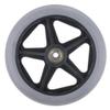 Walker Rollator Replacement Wheel (1) Grey Tire (HL450W (Front)) view 1