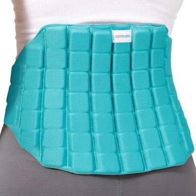 Comfcube Large Ice Pack for Back Pain Relief, 2 Hours Long Lasting Cold Lower Back Wrap, FSA Eligible, Flexible Cold Pack for Lumbar Pain, Sciatica, Coccyx, Herniated or Degenerative Disc, Surgery