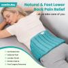 Comfcube Large Ice Pack for Back Pain Relief, 2 Hours Long Lasting Cold Lower Back Wrap, FSA Eligible, Flexible Cold Pack for Lumbar Pain, Sciatica, Coccyx, Herniated or Degenerative Disc, Surgery view 4