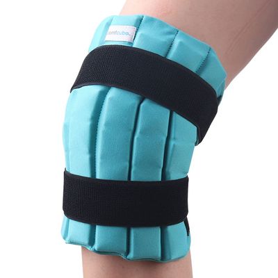 Comfcube Ice Pack for Knee After Surgery, 2 Hours Long Lasting Cold Pack for Knee Injuries, FSA Eligible, Cold Therapy Flexible Ice Pack for Pain Relief, Swelling, Surgery, ACL, Meniscus Tear