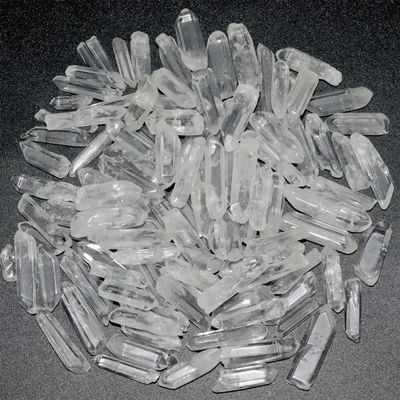 0.45lb Clear Quartz Crystal Points Natural Healing Crystals Tumbled Polished Bulk Stones for Meditation Yoga Chakra Reiki Balancing Crystal Therapy Gemstones Crystals 0.39"-1.18