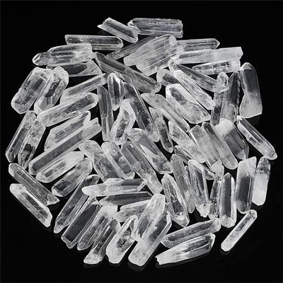 0.45lb Clear Quartz Crystal Points Natural Healing Crystals Tumbled Polished Bulk Stones for Meditation Yoga Chakra Reiki Balancing Crystal Therapy Gemstones Crystals 1.18-1.96"