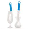 2 Pieces Bottle Cleaning Brush Flexible Bottle Scourer Multi-Function Household Cleaning Tools for Goblets/Champagne Flutes/Cups/Glasses view 2