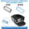 26PCS CPAP Filter Compatible with Dreamstation 2: Includes 20PCS Ultra-Fine & 6PCS Pollen Filter,Replacement for Dreamstation 2,Medihealer Premium CPAP Supplies. view 2