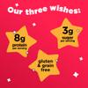 Three Wishes Grain-Free & Protein Cereal - Healthy, Low Sugar & Gluten-Free Breakfast Cereal - Low Carb, Plant-Based, Vegan & Non-GMO - Fruity, 4-Pack view 3