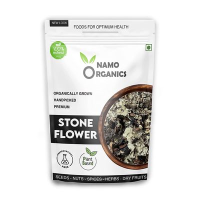 DKM Namo Organics - Stone Flower Spices - 50 Gm - (Dagad Phool, Kalpasi, Patthar Ke Phool) for biryani